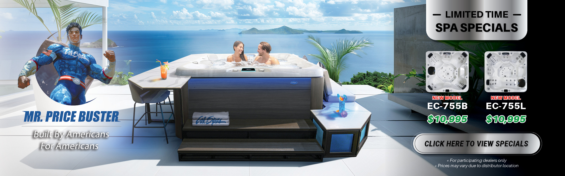 Calspas hot tub being used in a family setting - Missoula